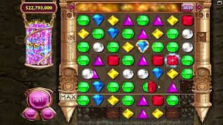 Score World Record  Bejeweled 3  Dimamond Mine mode Record Day 1 224  237 million scores [upl. by Necaj]