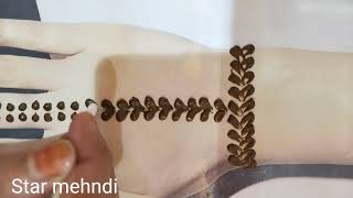 very easy dots trick mehndi designstar mehndisimple mehndi designs [upl. by Imoian]