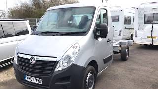 2013 VAUXHALL MOVANO CHASSIS CAB TRUCK REVIEW [upl. by Guinevere568]