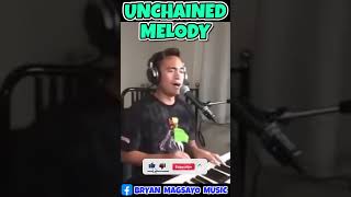 Unchained Melody  Righteous Brothers bryanmagsayocover shorts [upl. by Naerb490]