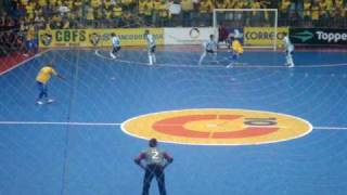 Jogo Futsal Brasil x Argentina  Cabreúva nadando [upl. by Autum193]