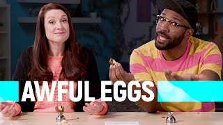 😨GROSS Egg Taste Test EASTER 2019 🥚 The Loop Show [upl. by Onibla]