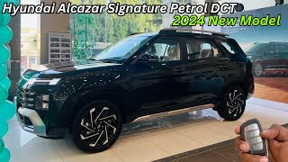 New Hyundai Alcazar Facelift Signature Petrol DCT Full Detailed Review ❤️ Price amp Features [upl. by Haggi970]