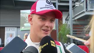 Stella Bruno intervista Mick Schumacher 2017 [upl. by Aneem]