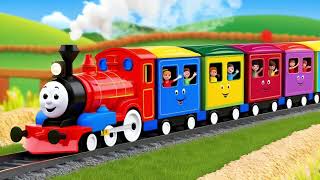 Firefly color Train  Wheels on the Train  Baby Nursery Rhymes nurseryrhymes kidsrhymes kidssong [upl. by Iline]