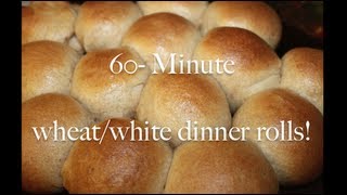 60 Minute Homemade Dinner Rolls [upl. by Collen]