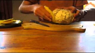 How to Cut and Peel a Pomelo and taste test [upl. by Adnical]