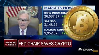 DID FEDERAL RESERVE Chairman Jerome Powell Just SAVE BITCOIN and Cryptocurrency Africa BTC Nodes [upl. by Artimid601]