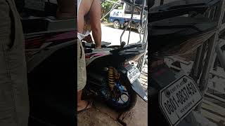 Disconnecting of motorcycle battery shortdisconnectingofmotorcyclebattery [upl. by Enamrahs]