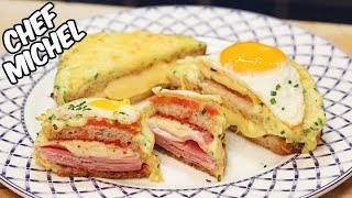 Croque Monsieur  Croque Madame  Croque Enfant [upl. by Llennod]