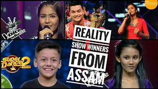 Top Reality Show Winners from Assam  Bishal Sharma Manashi Sahariah amp more [upl. by Murry839]