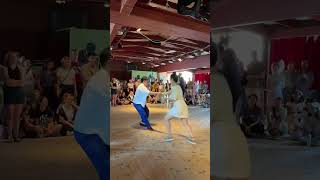 Herrang dance camp Battle Throwdown Prelim  Woody amp Nanassi [upl. by Deys76]