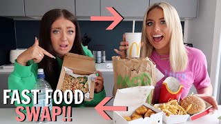 i ATE my bestfriends FAST FOOD ORDERS ft Anastasia [upl. by Nitnelav]