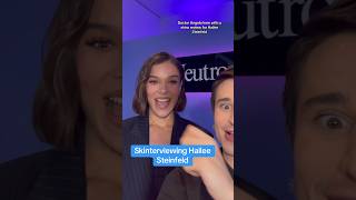 Hailee Steinfeld’s SHOCKING skincare sins skinterview [upl. by Ahsaetan498]