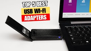 ✅Top 5 Best USB WiFi Adapters Review 2023  Top 5 Best WiFi Adapters [upl. by Piefer]