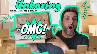 UNBOXING  Hachette Disney amp divers [upl. by Eybbob]