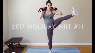 2017 Holiday HIIT 11 12 AMRAP of Christmas By Jen A [upl. by Hibben951]