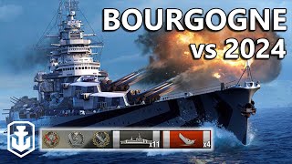 Is Bourgogne Still The Best Steel Battleship In 2024 [upl. by Sukramal]