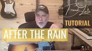 After The Rain Blue Rodeo tutorial song lesson Frank Late [upl. by Noraa]