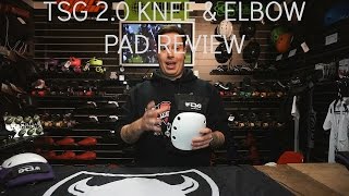 A TSG 20 Derby Knee Pads Review At SkateHut [upl. by Melamie]