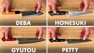 How To Use Every Japanese Knife  Method Mastery  Epicurious [upl. by Emery]