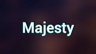 MajestyMichael W Smith Lyric video [upl. by Benildas]