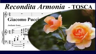 Recondita Armonia ◀Giacomo Puccini  TOSCA▶ 오묘한 조화 [upl. by Helaina]