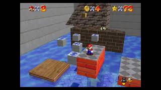 Super Mario 64 NS Wet Dry World Star 1  Shocking Arrow Lifts [upl. by Nelan]