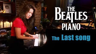 Now And Then The Beatles Piano Cover by Sangah Noona with Sheet Music [upl. by Annaes620]