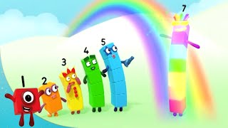 Numberblocks  Meet Number Seven  Learn to Count  Learning Blocks [upl. by Hardej]