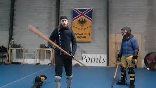 Quarterstaff Sparring Rules [upl. by Leahey16]