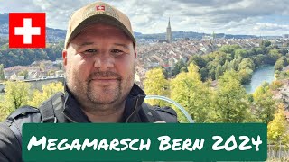 Megamarsch Bern 2024  50km Premierenmarsch in der Schweiz [upl. by Sivek]