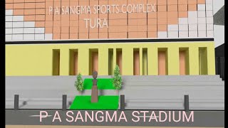 TURA M P STADIUM 3d low poly [upl. by Eselehs]