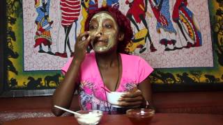 Baking Soda  Honey Mask  Muthoni Gitau [upl. by Atival]