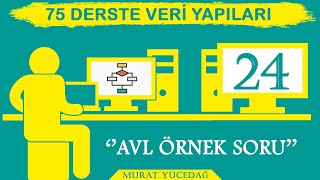 Veri Yapıları Ders 24 Avl Örnek Soru [upl. by Malarkey]