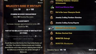 Malacaths Band of Brutality review with Greymoor Impen changes [upl. by Ingra562]