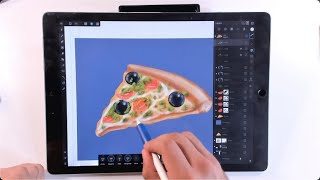 Painting in Raster Mode Affinity Designer [upl. by Giarla]