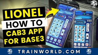 Lionel Cab3 App Remote For Base3 System  A Complete Guide [upl. by Blumenthal839]