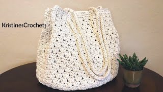 Easy Crochet Boho Bag Step by Step Tutorial [upl. by Post]