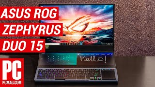 Asus ROG Zephyrus Duo 15 GX550 Review [upl. by Nasia]