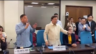 Cong Marcoleta matapang na hinarap ang mga buwaya sa Kongreso HOR quotparliamentary courtesyquot to OVP [upl. by Kit]