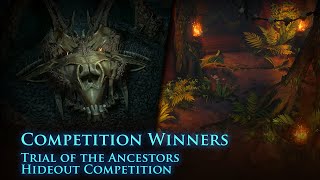 Path of Exile Hideout Competition Winners 2023 [upl. by Adnorat]