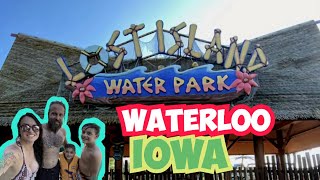 Lost Island Waterpark  Waterloo IA [upl. by Ellehctim926]