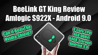 Beelink GTKing Amlogic S922X Powered Android 90 TV Box Review [upl. by Paik63]