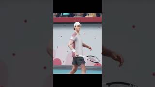 Berrettini Net Points ServeampVolley✌️ tennispoint tenniscourt tennistime gaming gameplay tennis [upl. by Eloken838]