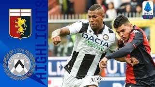 Genoa 13 Udinese  Two Late Goals Earn Udinese Victory  Serie A [upl. by Aim967]