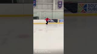 Backward Crossovers Skills Exercise  Figure Skating [upl. by Giffie]