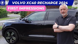 Volvo XC40 Recharge Twin Ultra 2024  First impressions [upl. by Enasus]