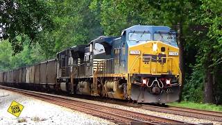 GECX 7768 Former CSX GE C408W leads NS Coal train [upl. by Ydnic237]