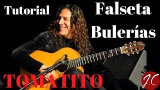 FALSETA POR BULERÍAS DE TOMATITO MUY FAMOSA TUTORIALJerónimo de CarmenGuitarra Flamenca [upl. by Clovis]